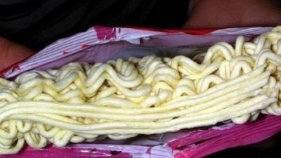 매직 파마한 라면 “잘 나왔네~!”