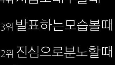 친구가 달라 보일 때…1위는?