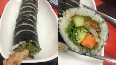 김밥의 진화, ‘한 입에 쏙~ 고기쌈 싸먹을 필요가 없네’