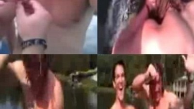 머리카락 낚시, 머리에 지렁이 끼운 바늘 연결해..“징그러워!”
