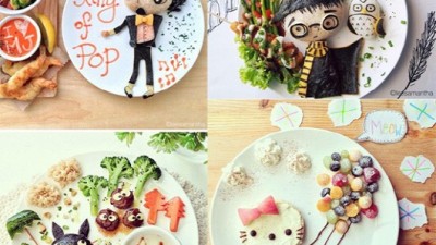 엄마의 예술 밥상, ‘해리포터·토토로 등 캐릭터의 향연.. 아까워서 못 먹겠네