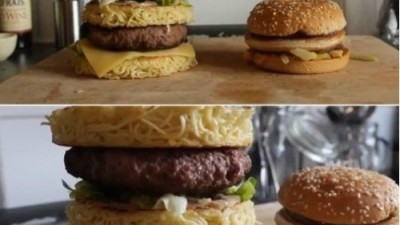 라면과 햄버거의 만남’ 제조법은?
