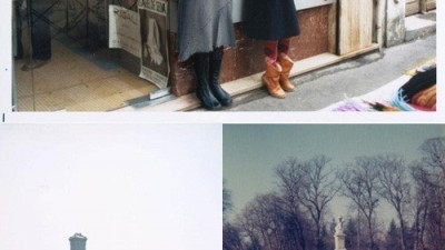 시간여행 합성사진, 과거로 돌아갈 수 있다면 어떨까?
