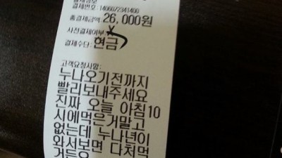 누나가 나쁘군