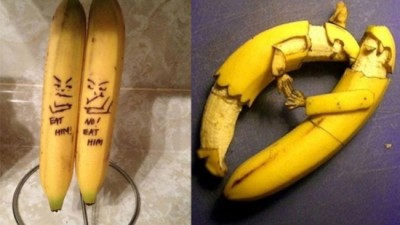 죽기 전 바나나의 싸움 먹히기 전 마지막 혈투? 웃프다…왜?